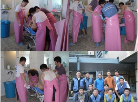포스코 특수강(주) 대암산악회 목욕봉사